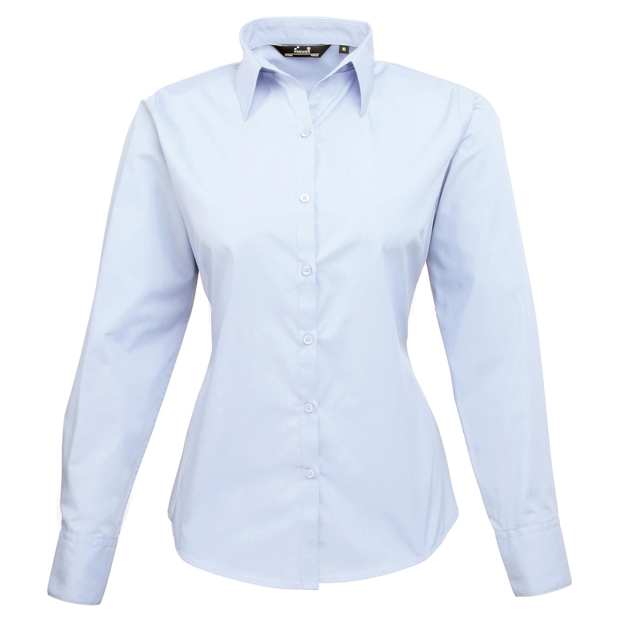Camicetta Manica Lunga Donna Premier Azzurro 2/6