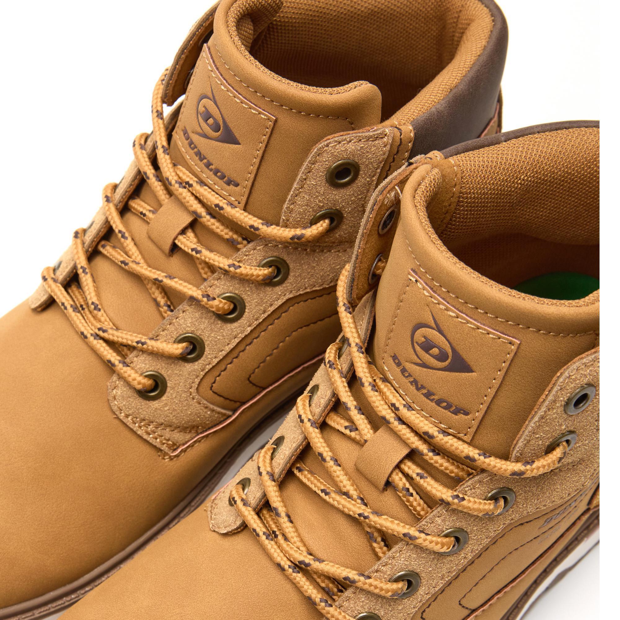 Botines Dunlop Hombre 36085 Melocotón con Cordones 5/5