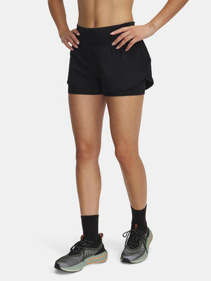 Under armour launch pro 3 2in1 hardloopshort voor dames