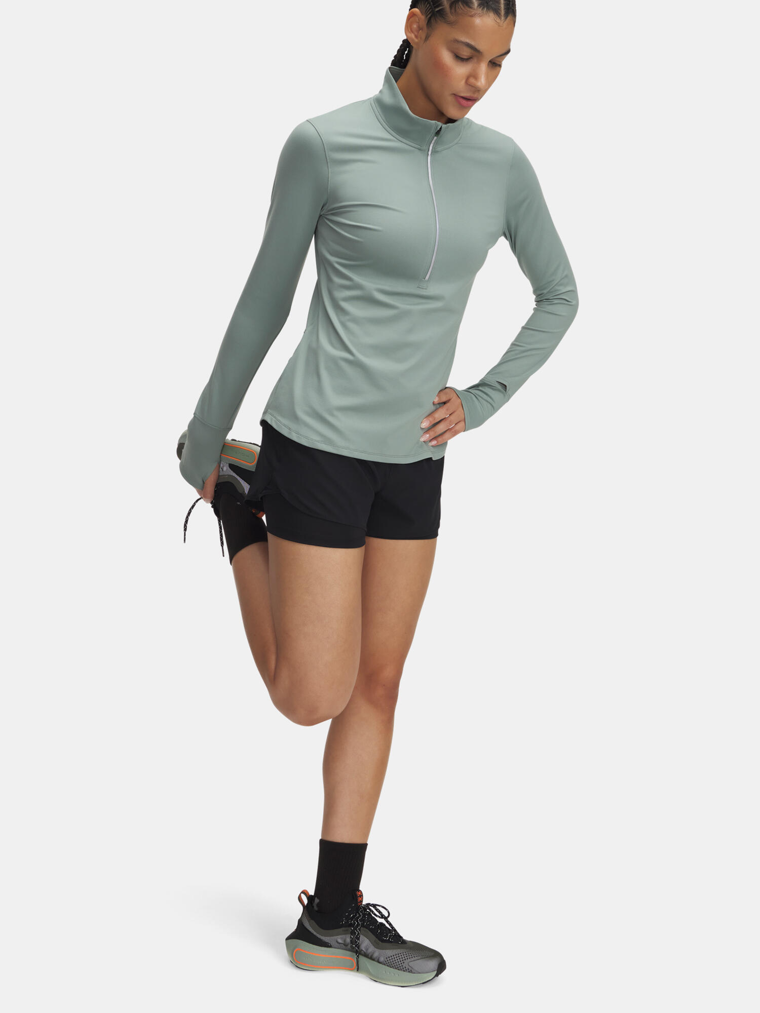 Under Armour Launch Pro 3 2IN1 Damen-Laufshorts 4/5