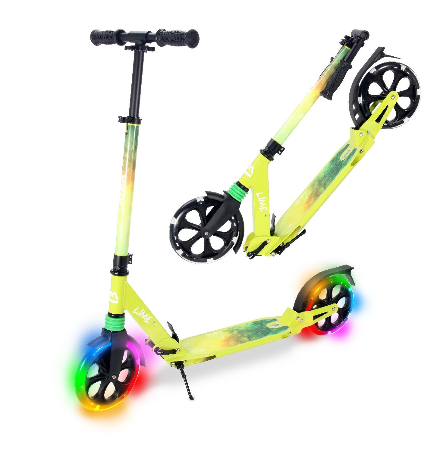 Patinete Urbano ATAA Lime Ruedas Grandes Plegable Alturas Ajustables 2/7