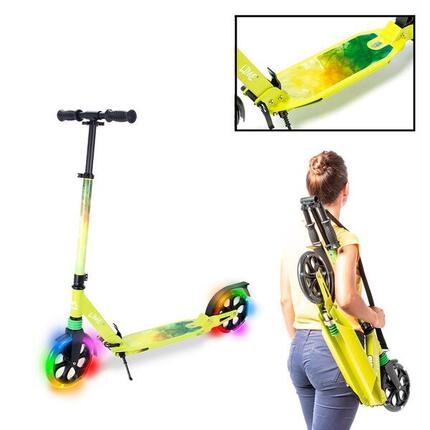 Trottinette Lime Grandes Roues Hauteur Réglable et Pliable