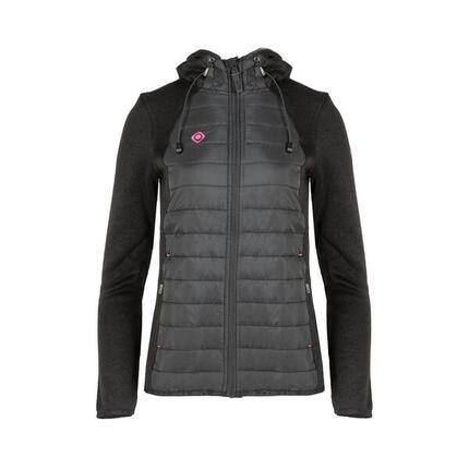 Izas NOYA W Veste en tricot polaire avec panneaux thermiques - coupe - vent