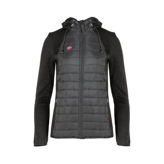 Izas NOYA W Veste en tricot polaire avec panneaux thermiques - coupe - vent