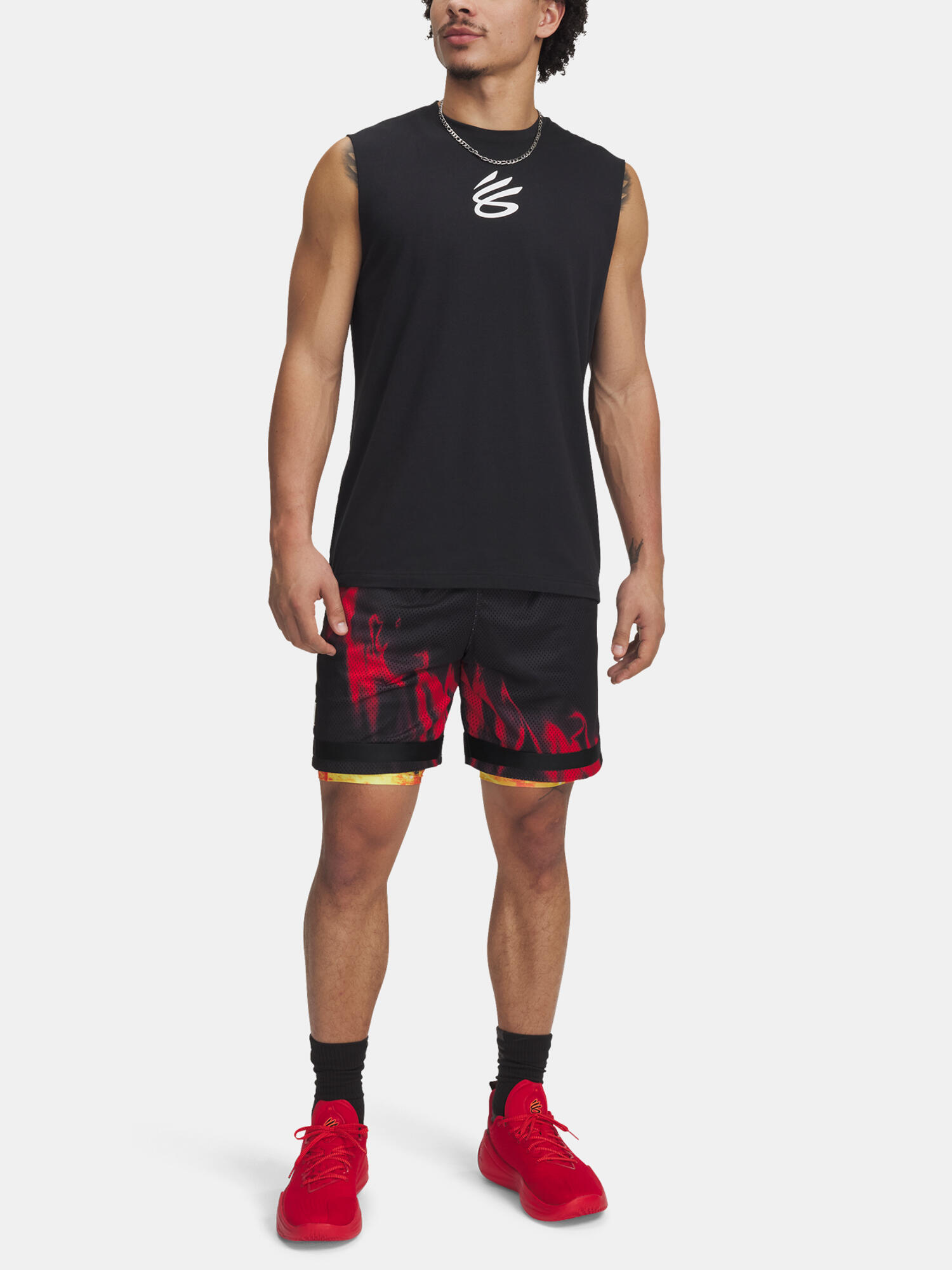 Uder Armour Curry Statement I Herren-Basketballshorts 4/4