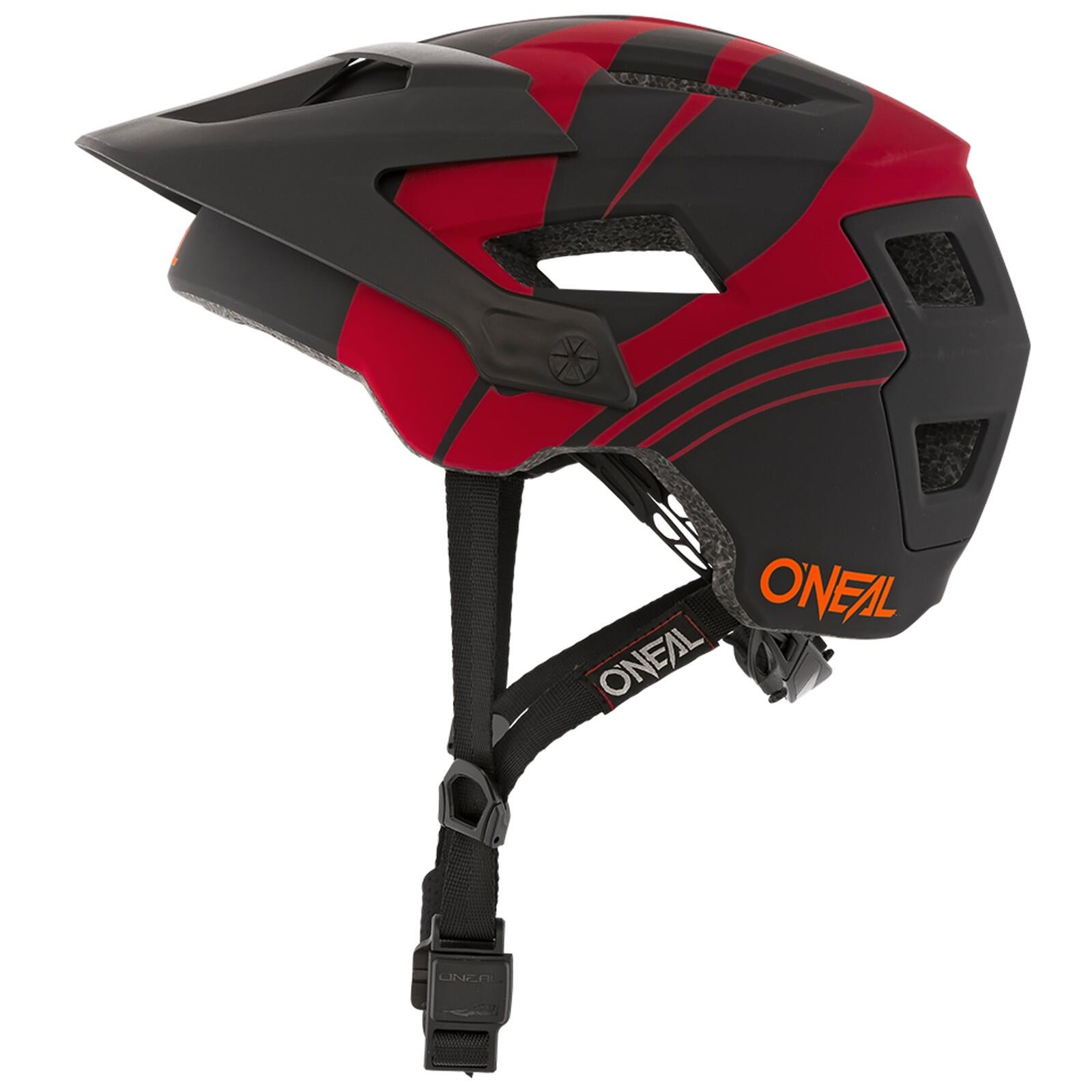 Casque VTT DEFENDER NOVA, noir/rouge 2/5