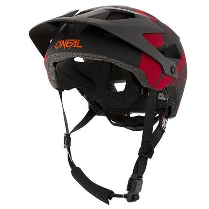 Casque VTT DEFENDER NOVA, noir/rouge