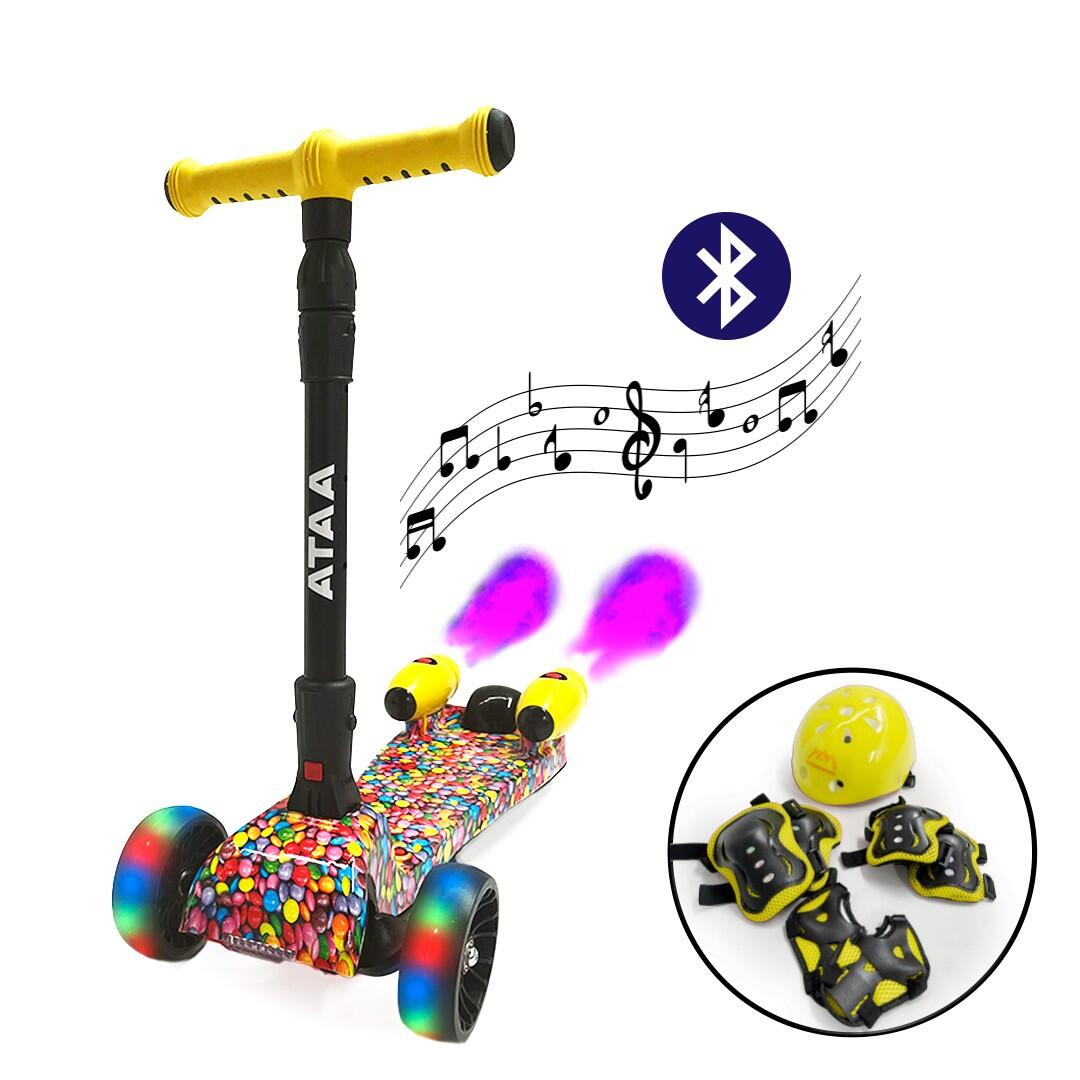 Rose Trottinette Pliable pour enfant 2-8 ans, Willonin® Patinette Rose Trottinette Pliable pour enfant 2-8 ans, Willonin® Patinette