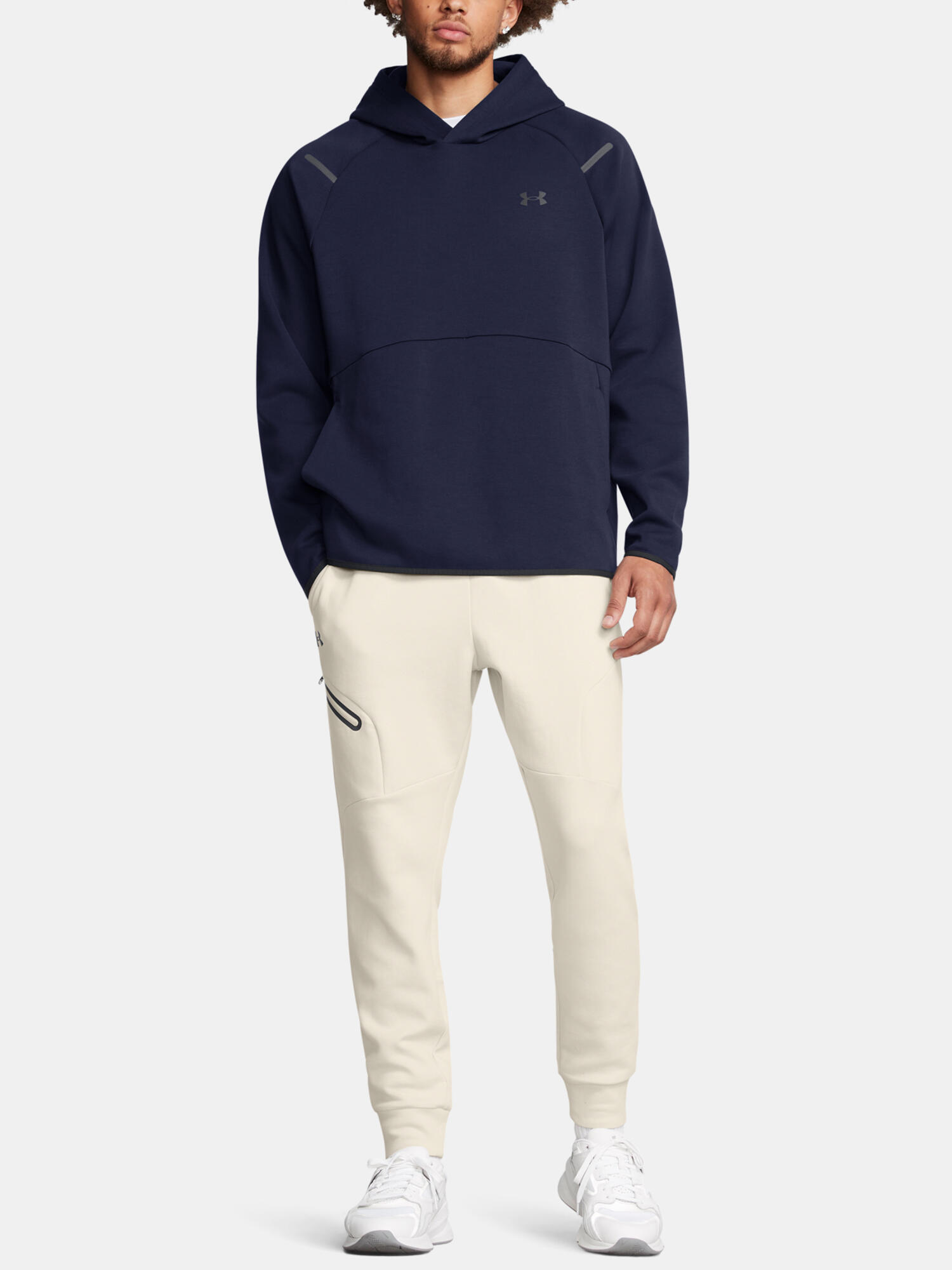 Pantalon Jogging Under Armour Homme Fleece UA Innarêtable Homme Blanc neige 6/6