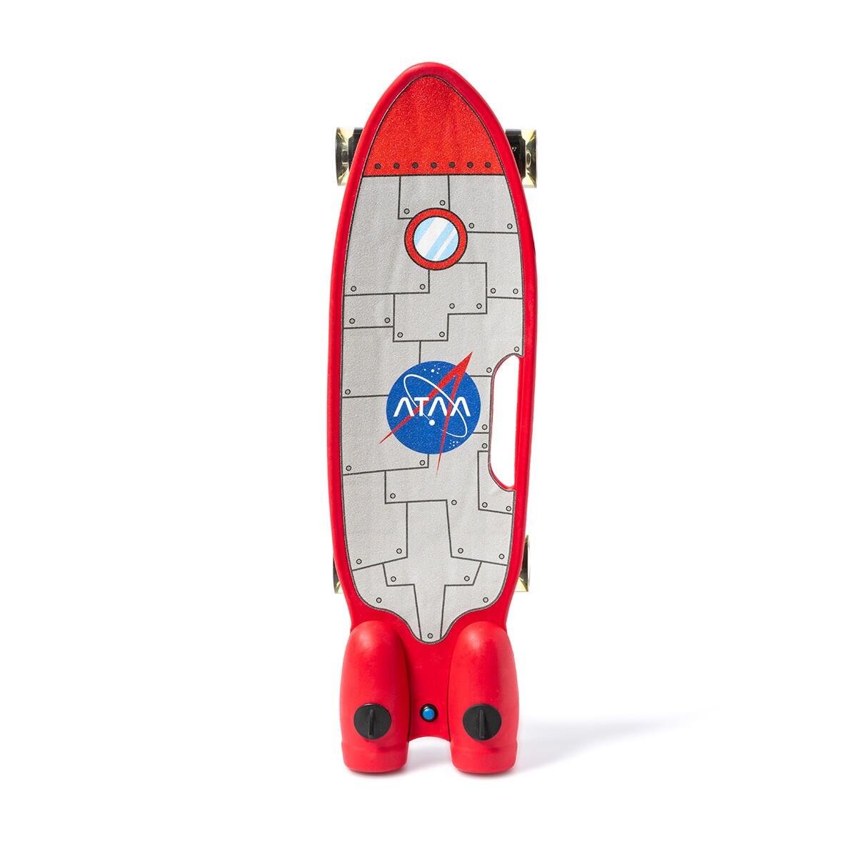 ATAA Skateboard for Kids Rakete mit LED-Leuchten und Luftbefeuchter 6/7