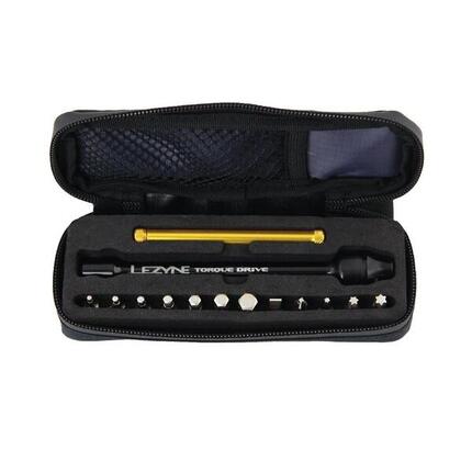 Lezyne TORQUE DRIVE Drehmomentschlüssel-Set Schwarz Gold