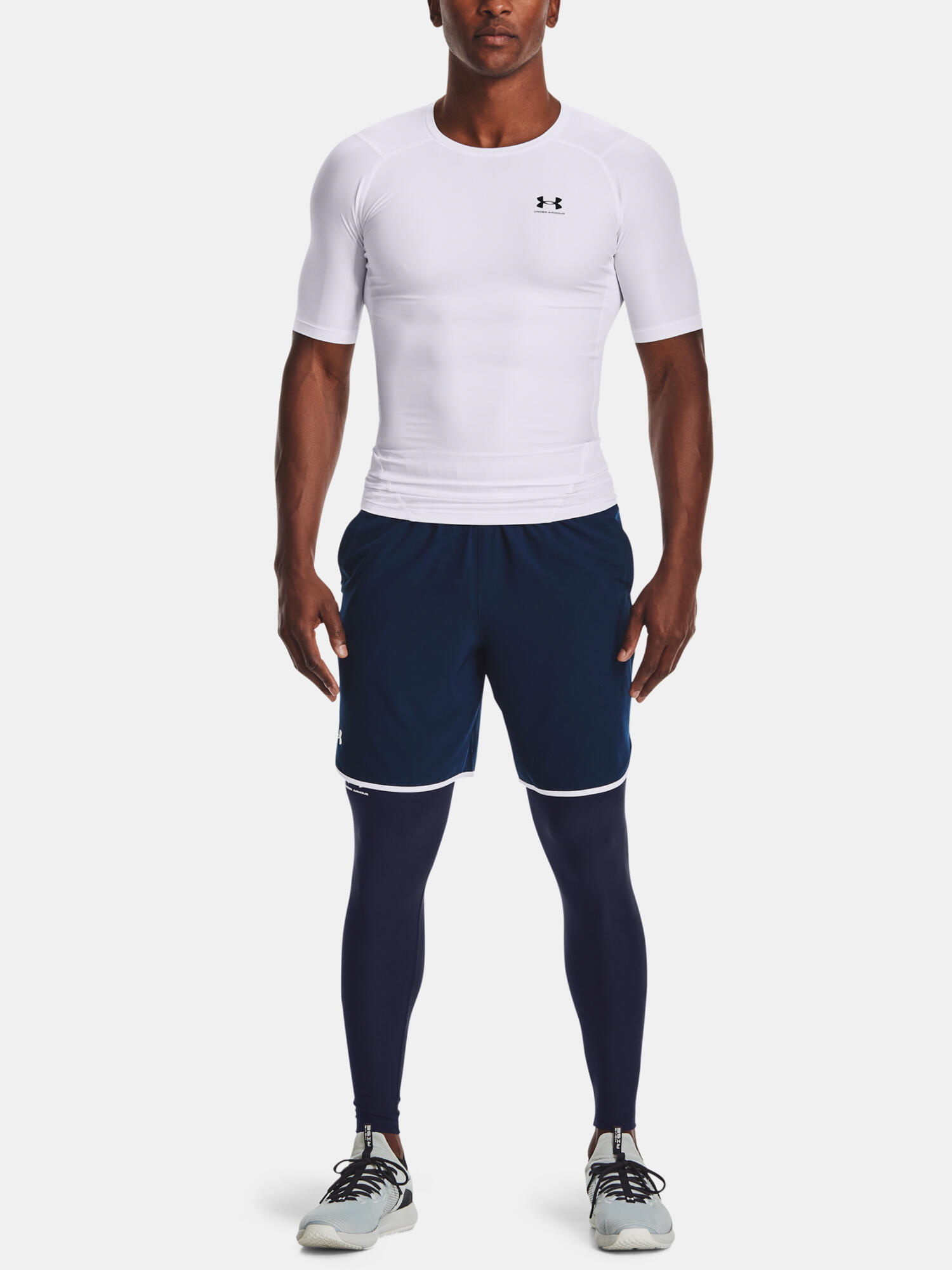 Legging de compression Under Armour HeatGear® Bleu marine 6/6