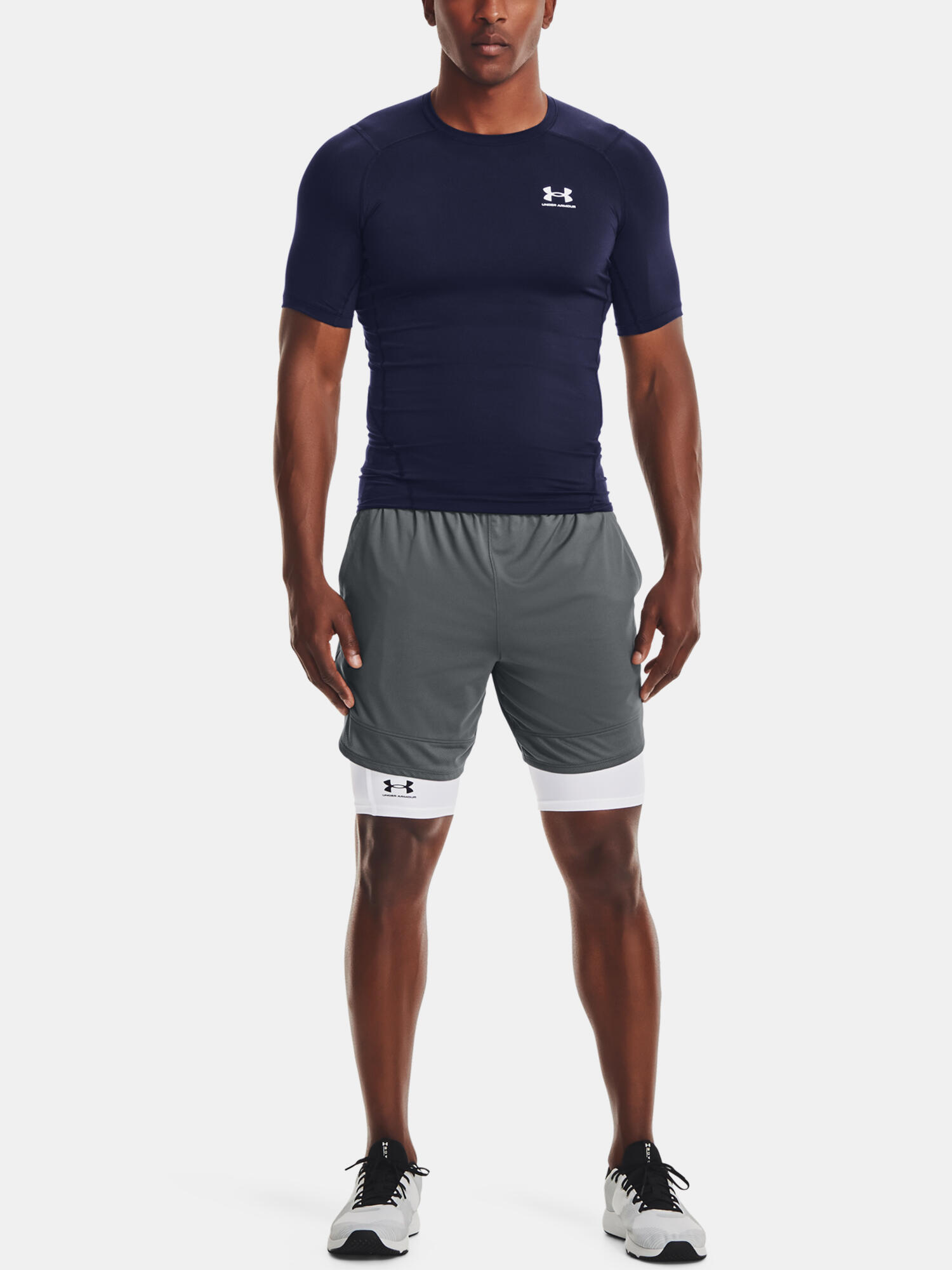 Maillot d'entraînement Under Armour pour hommes Ua Hg Armour Comp SS 6/6