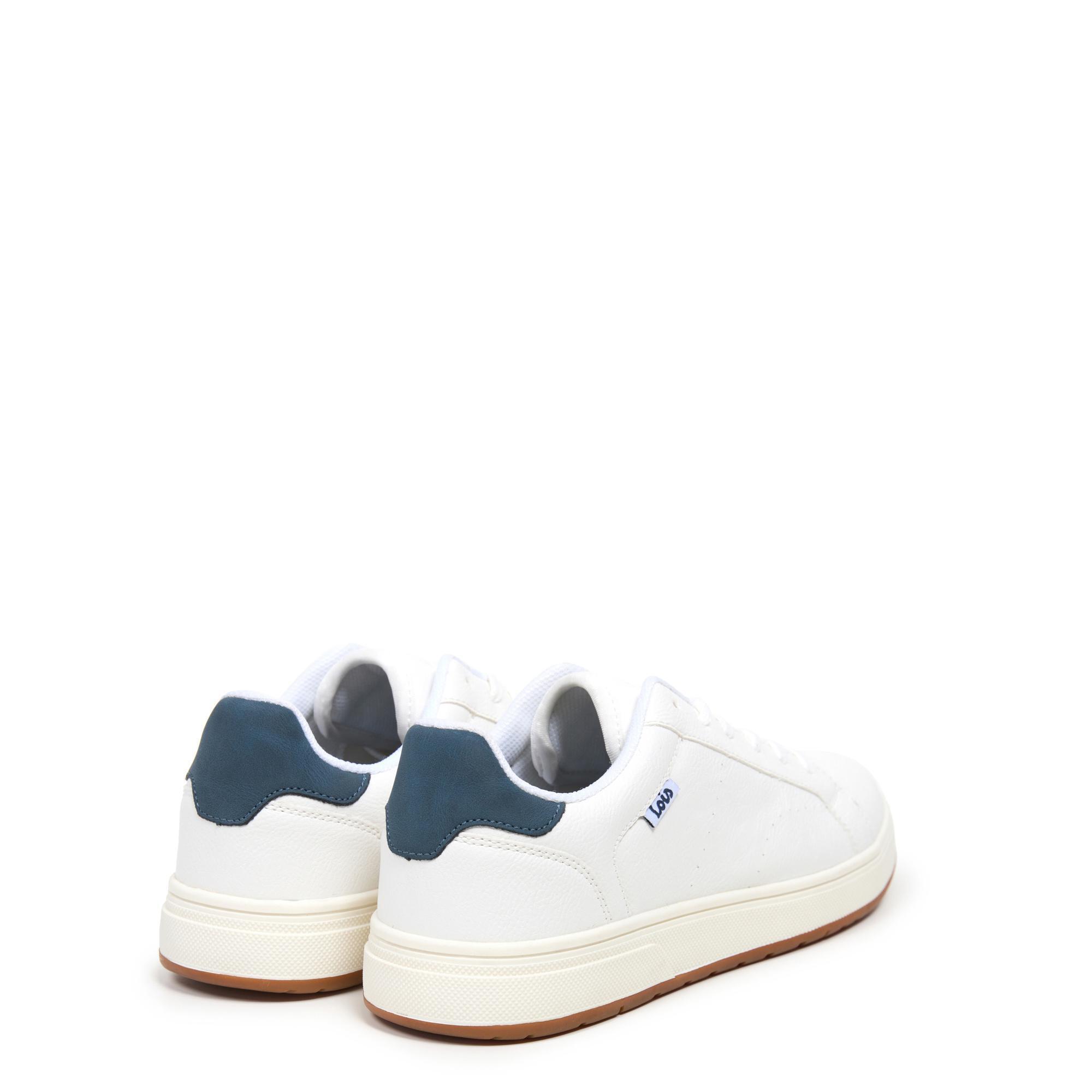 Zapatillas Lois Hombre 64489 Blancas con Cordones 3/5