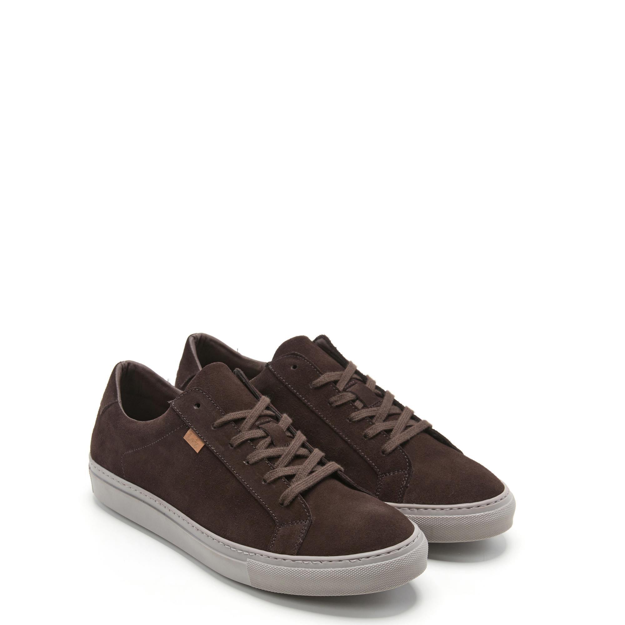 Zapatillas Lois Hombre 74440  Marrones con Cordones 2/5