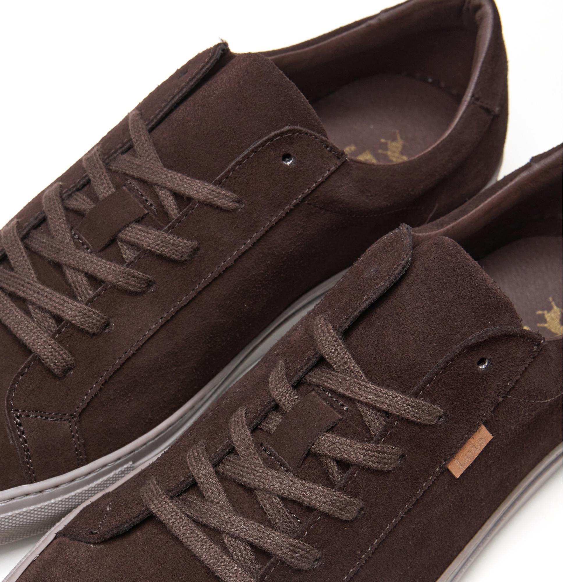 Zapatillas Lois Hombre 74440  Marrones con Cordones 5/5
