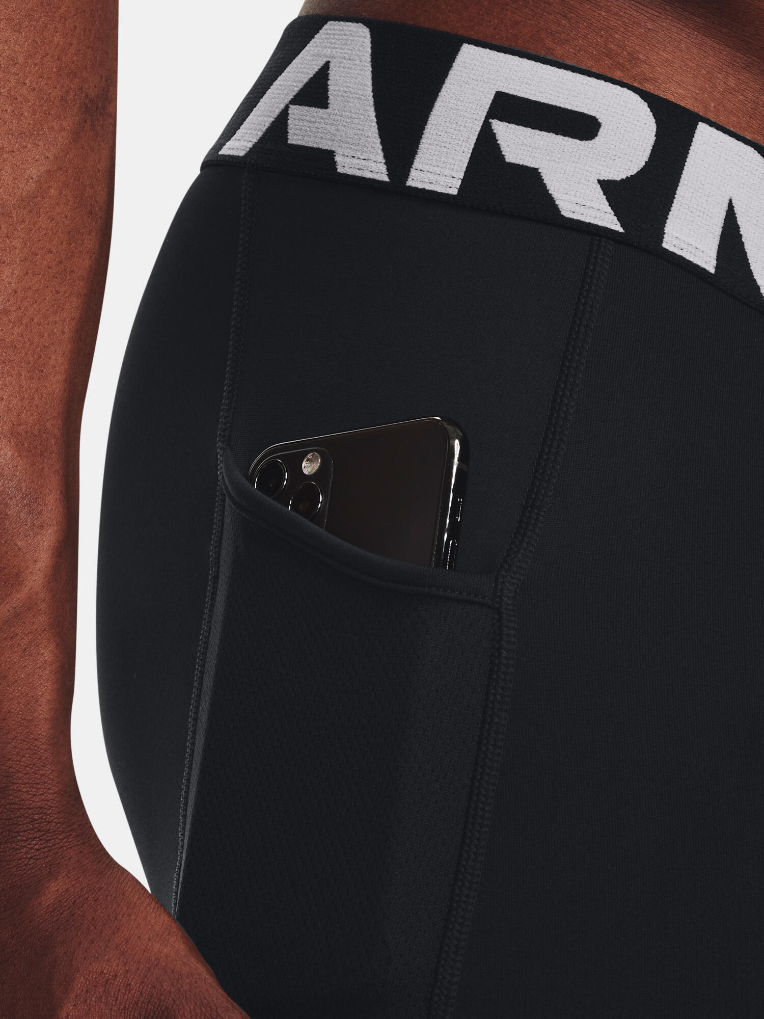 Biancheria intima Under Armour Coldgear nera da uomo 5/7