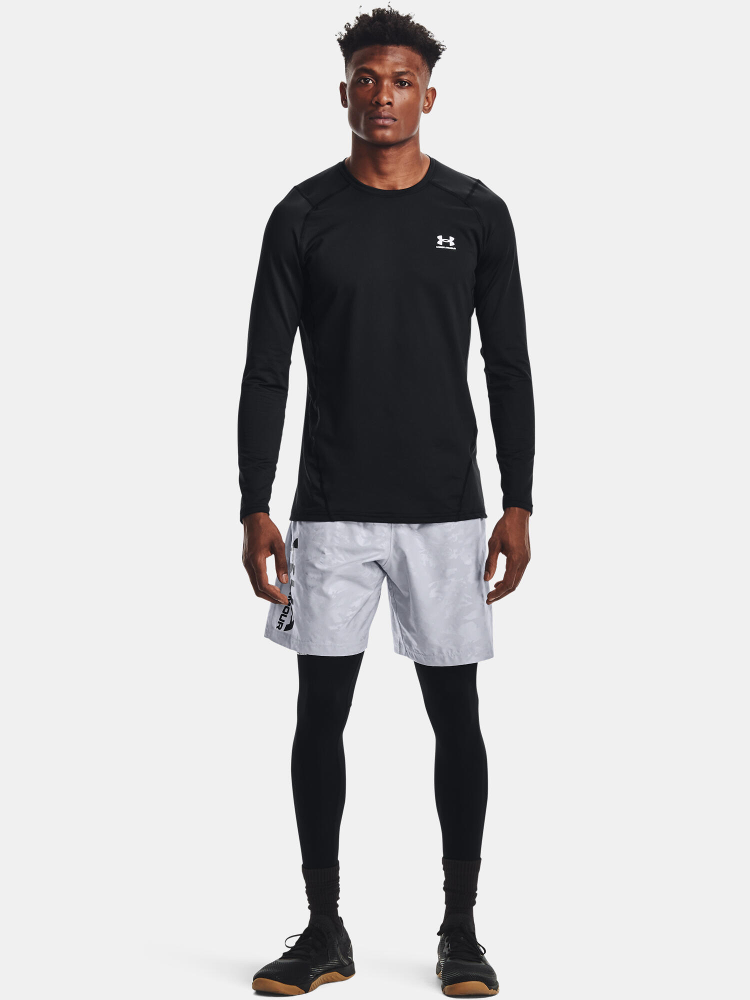 Biancheria intima Under Armour Coldgear nera da uomo 6/7