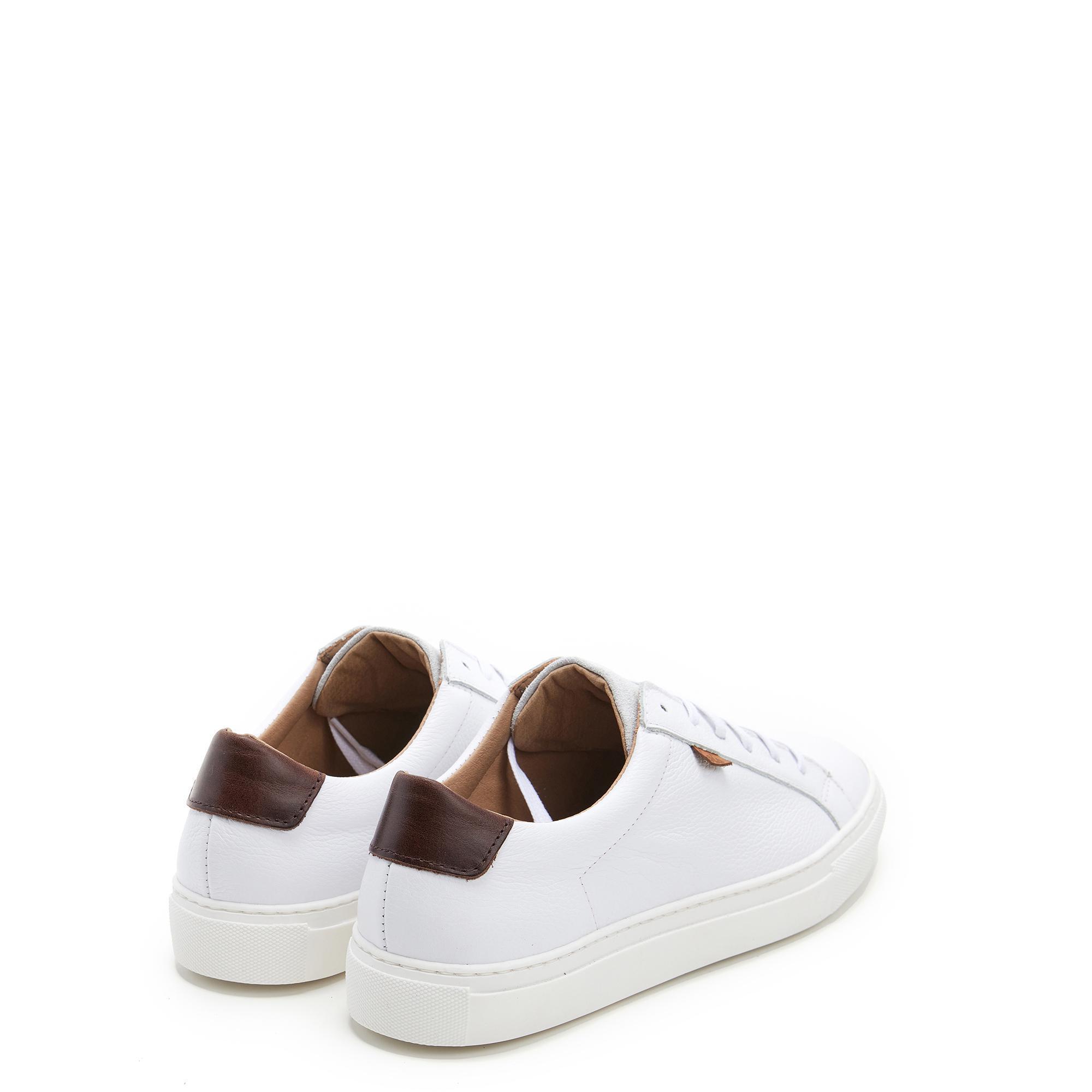 Zapatillas Lois Hombre 74375 Blancas con Cordones 3/5