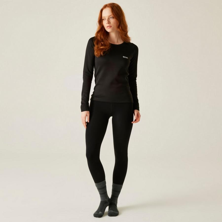 Pantaloni termici da donna in stretch 4/7