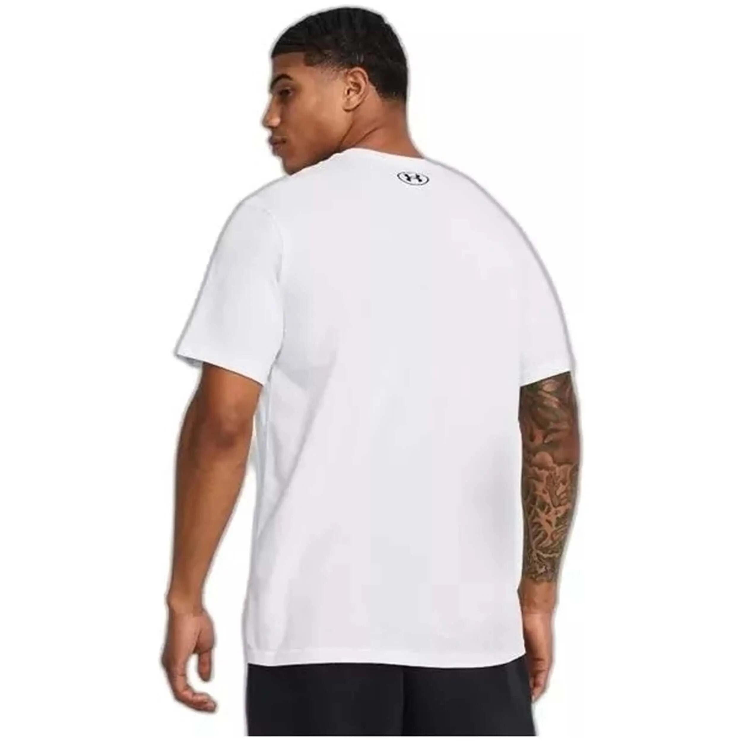 T-shirt Under armour modèle 1382915-100 pour homme 2/4