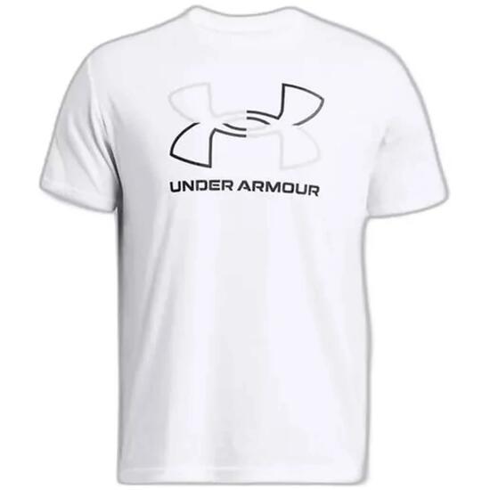 MAGLIETTA FOUNDATION BIANCA UNDER ARMOUR UOMO