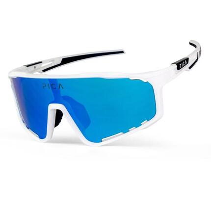 Okulary przeciwsłoneczne na rower TREZADO PICA STRIX białe