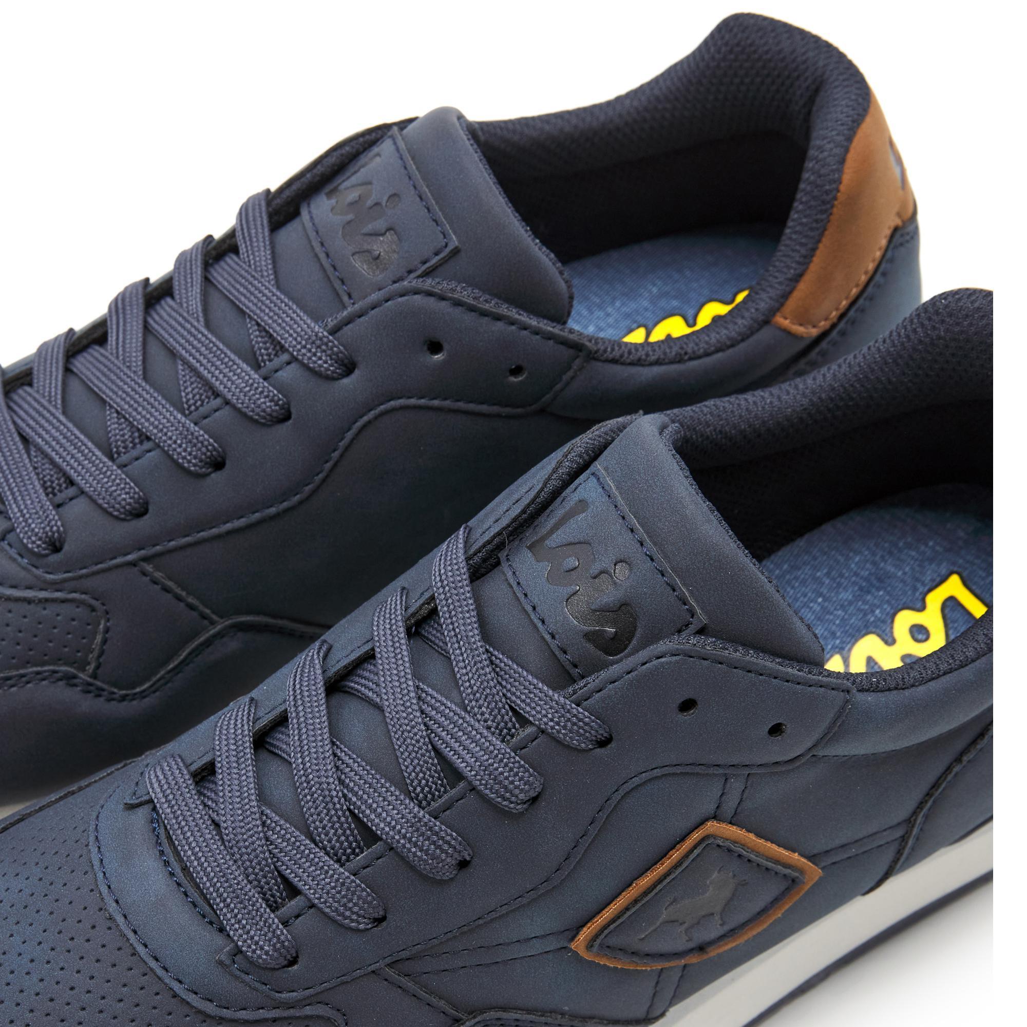 Zapatillas Lois Hombre 64400 Azul Marino con Cordones 5/6
