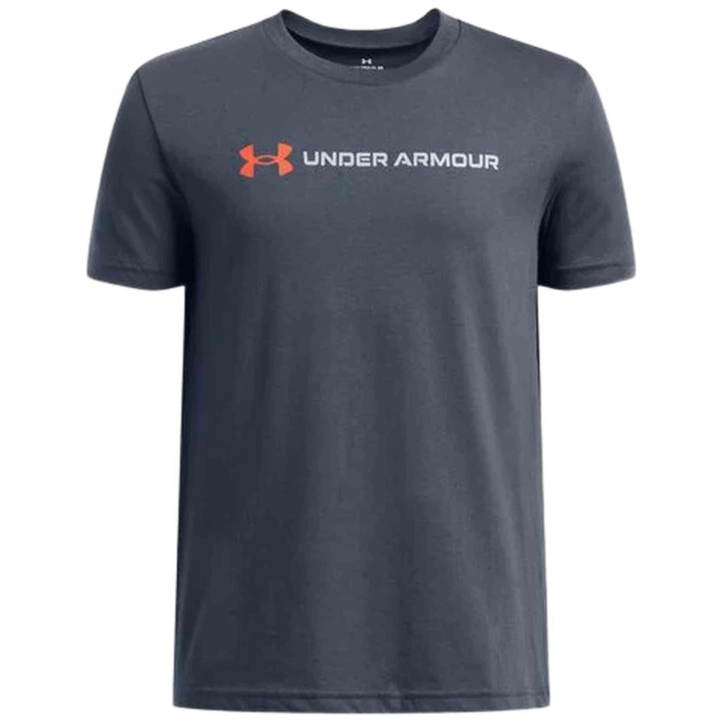 Under Armour - T-shirt Under Armour Modèle 1389963_044 Pour Enfants - T-shirt Manches Courtes - Gris - Decathlon