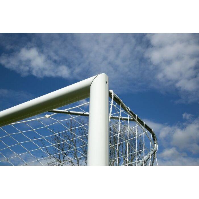 Rete da calcio a 11 4mm - Bianco - Per porta 7.32 x 2.44 x 0.8 x 1.5m 3/5