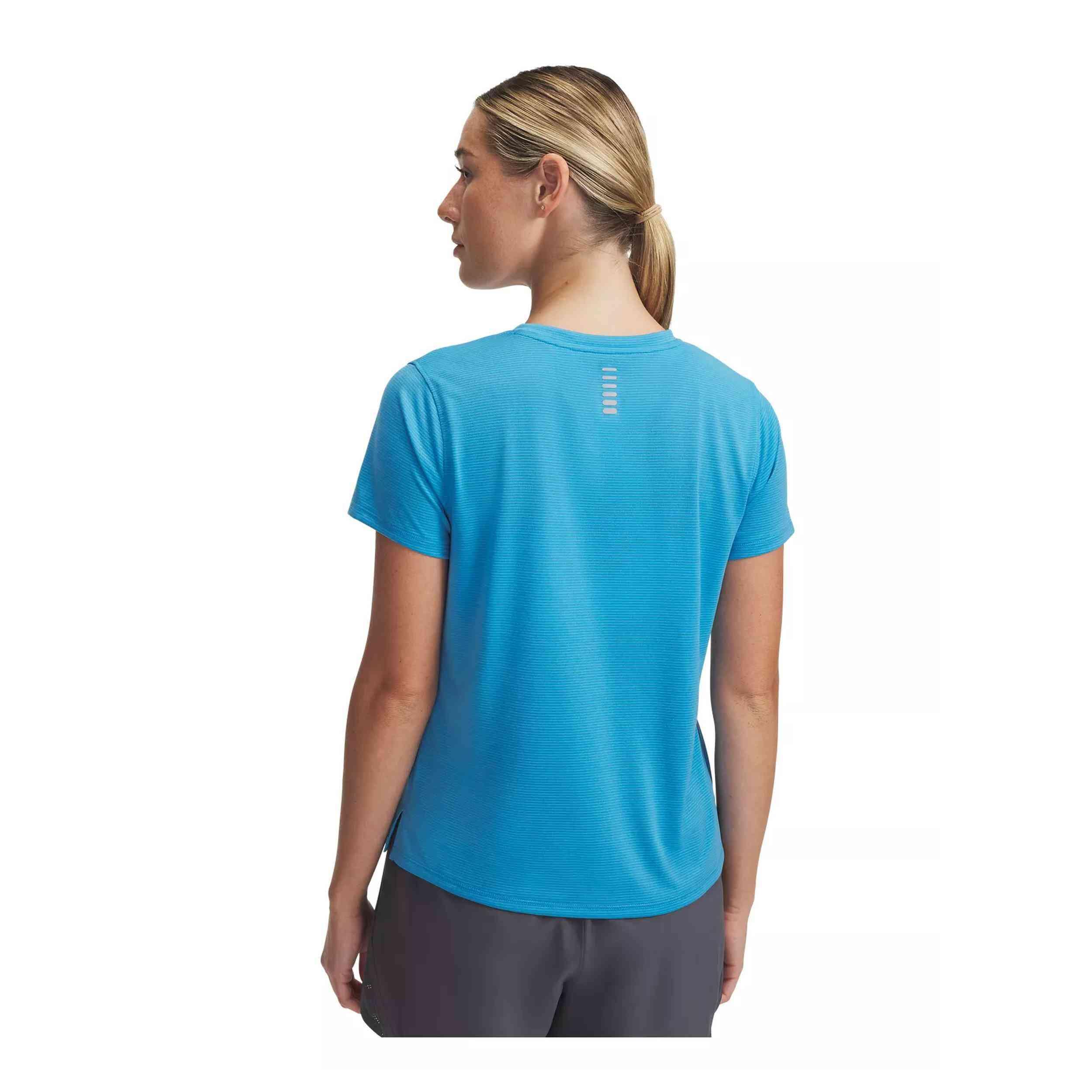 T-shirt Under armour modèle 1382434-452 pour femmes 2/3