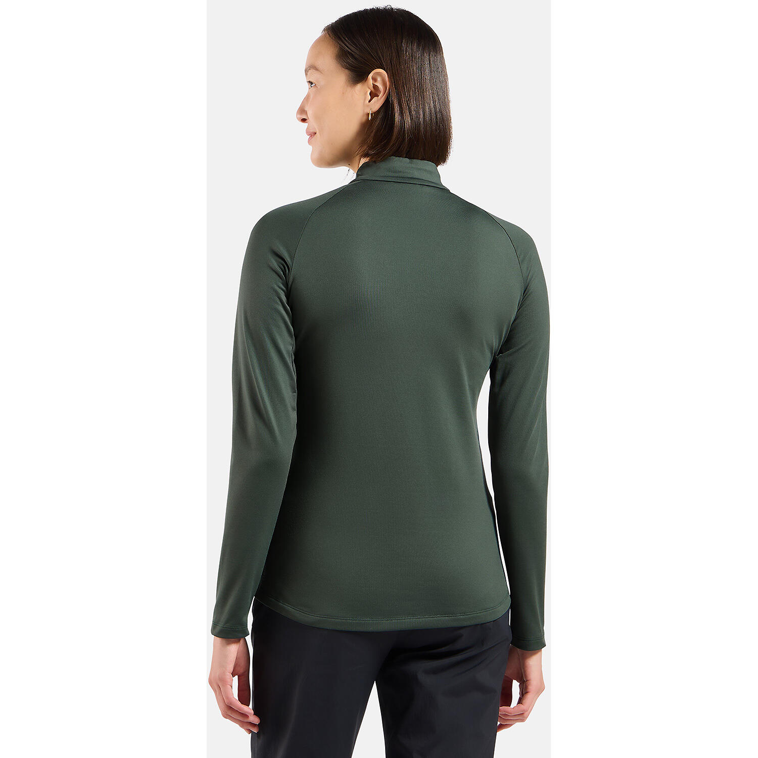 ODLO Odlo Mid layer 1/2 zip ESSENTIAL LIGHT Sporttrui MOSGROEN L 4/7