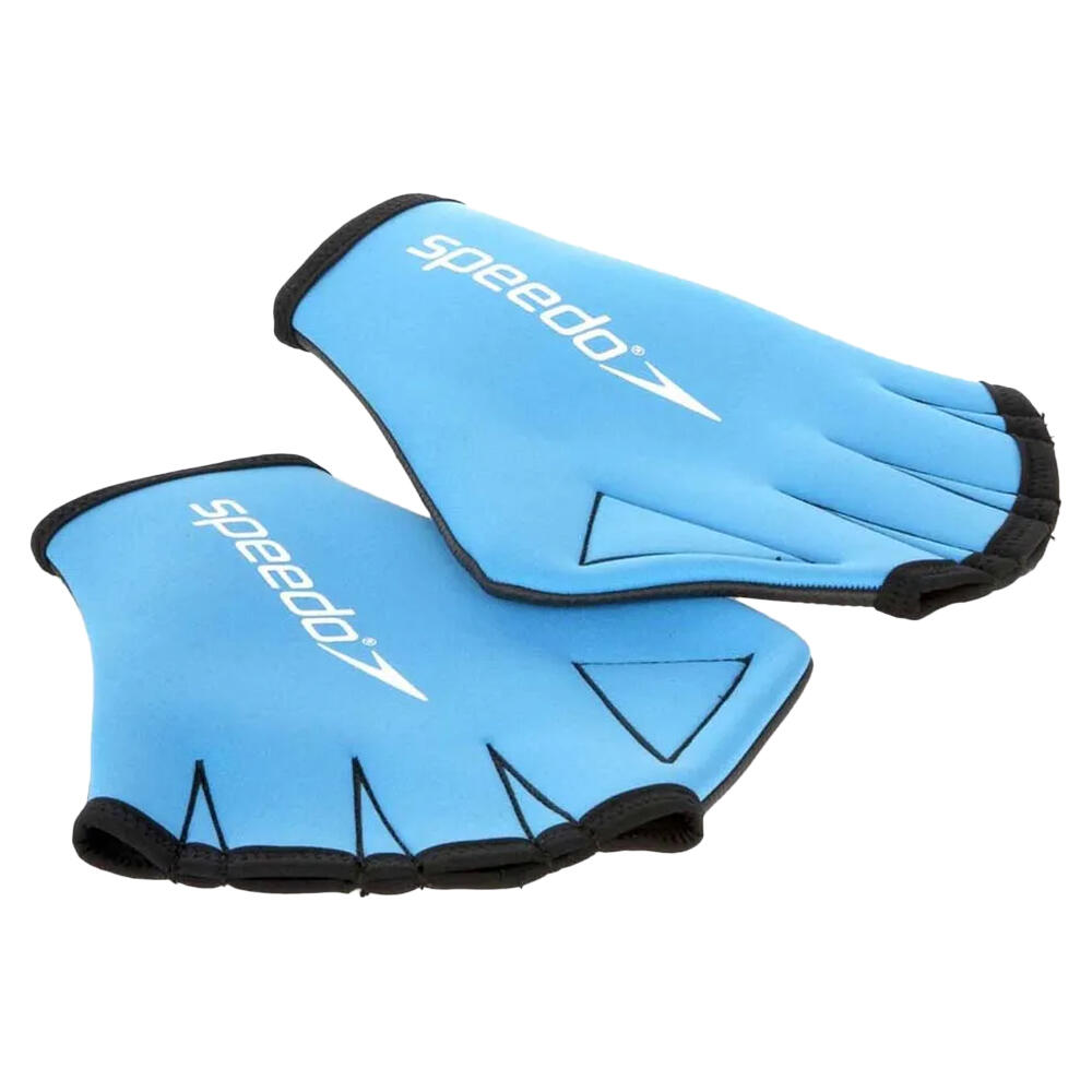Guanti Da Nuoto Speedo Aqua Blu 2/2