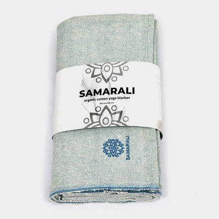 Samarali Koc do jogi z bawełny organicznej – 200 x 150 cm