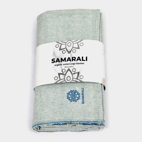 Samarali Koc do jogi z bawełny organicznej – 200 x 150 cm