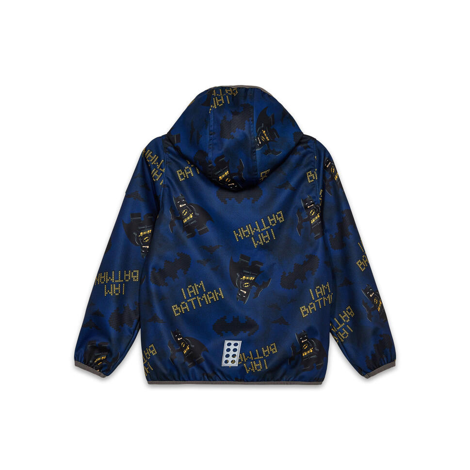 Kurtka Softshell Dziecięca Wodoodporna LEGO Batman Scout 201
