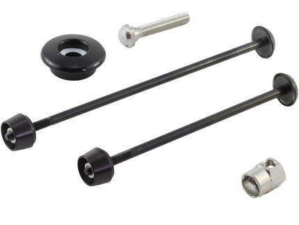 Brochettes de roues vélo GA noir