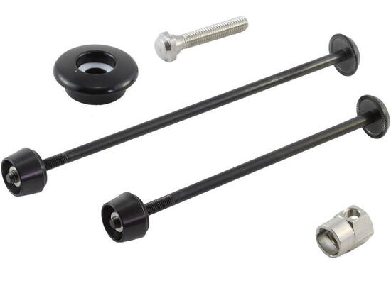 Brochettes de roues vélo GA noir