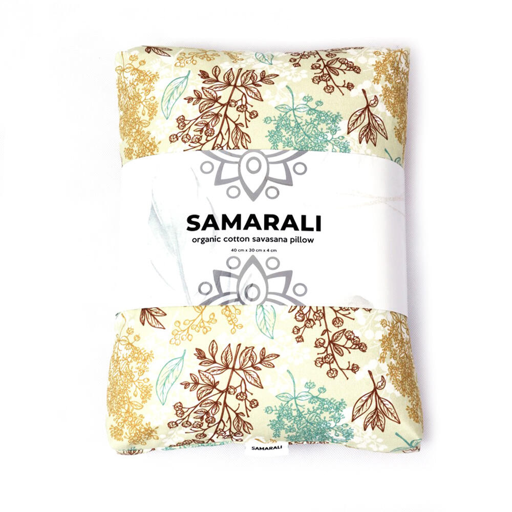 AlmohaSamarali Almohada Savasana, almohada de cuello para yoga 5/7