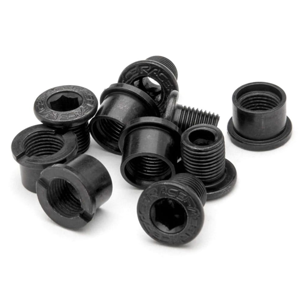 RACE FACE Pacchetto bulloni/dadi per ingranaggi - 2 velocità - alluminio - nero