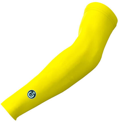 Manchettes de Cyclisme Thermiques - Jaune