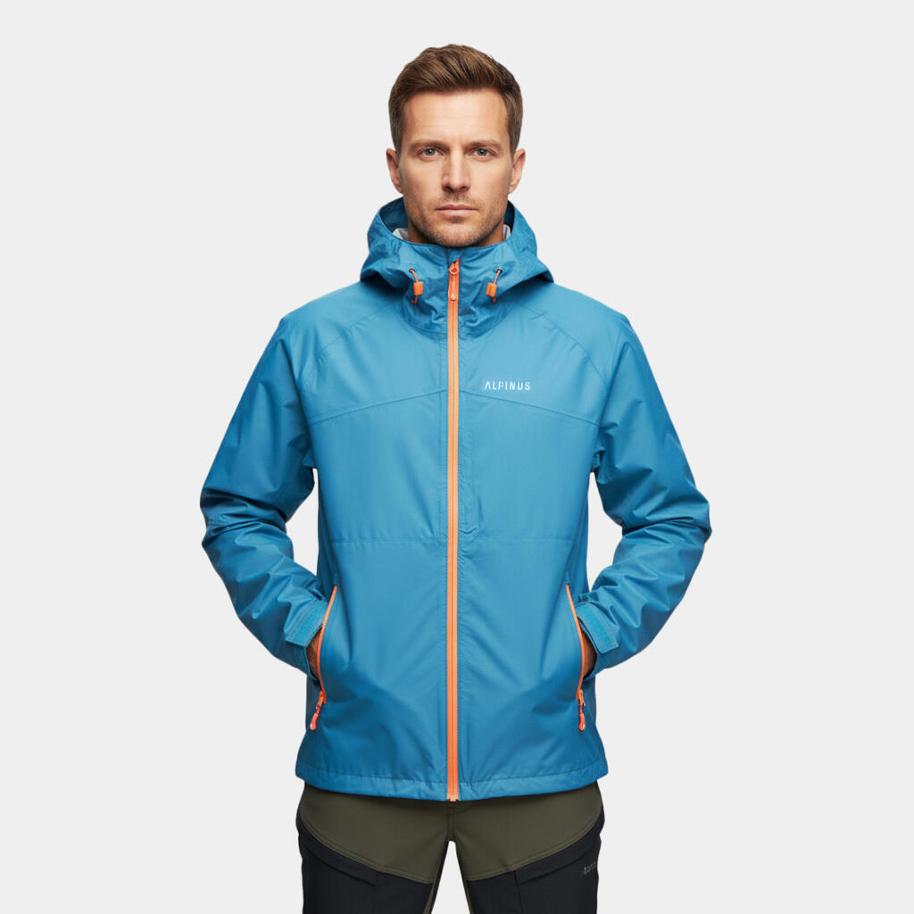 Alpinus - Veste De Trek Montagne 2,5 Couches Alpinus Carniche - Homme - Veste - Bleu - 44 L - Decathlon