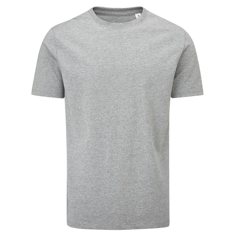 Mens Essential Heavyweight TShirt (Heather Grey Melange)