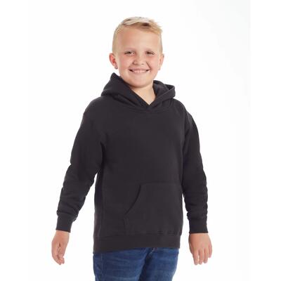 Kinder/kinder essential hoodie (heide grijs melange)