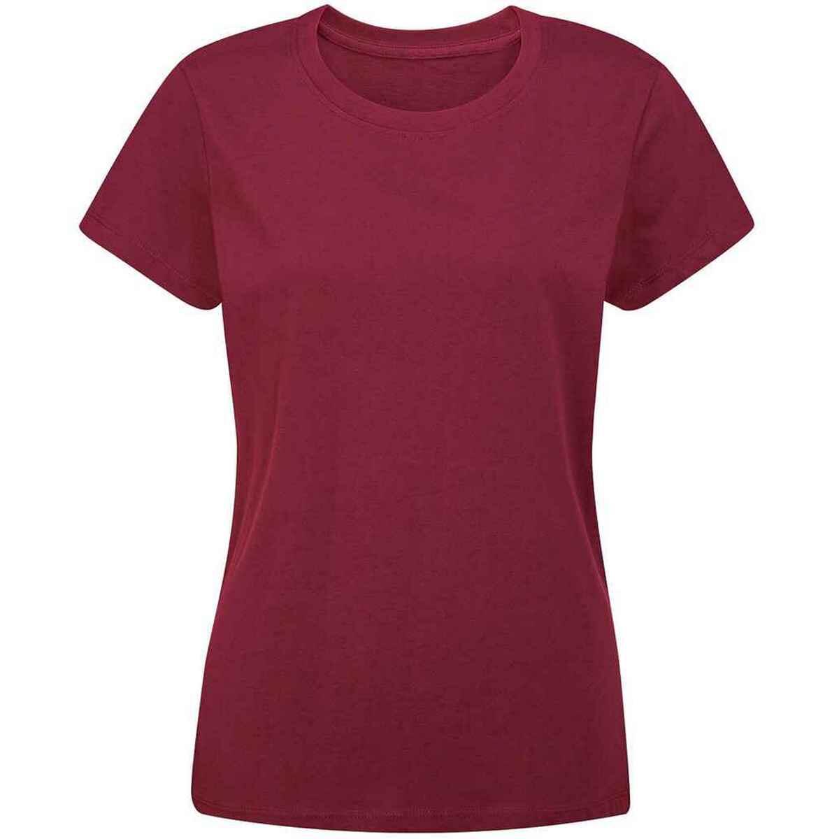 Mantis - Tshirt Essential Femme (bordeaux) - T-shirt Manches Courtes - Bordeaux|marron|rouge - Decathlon