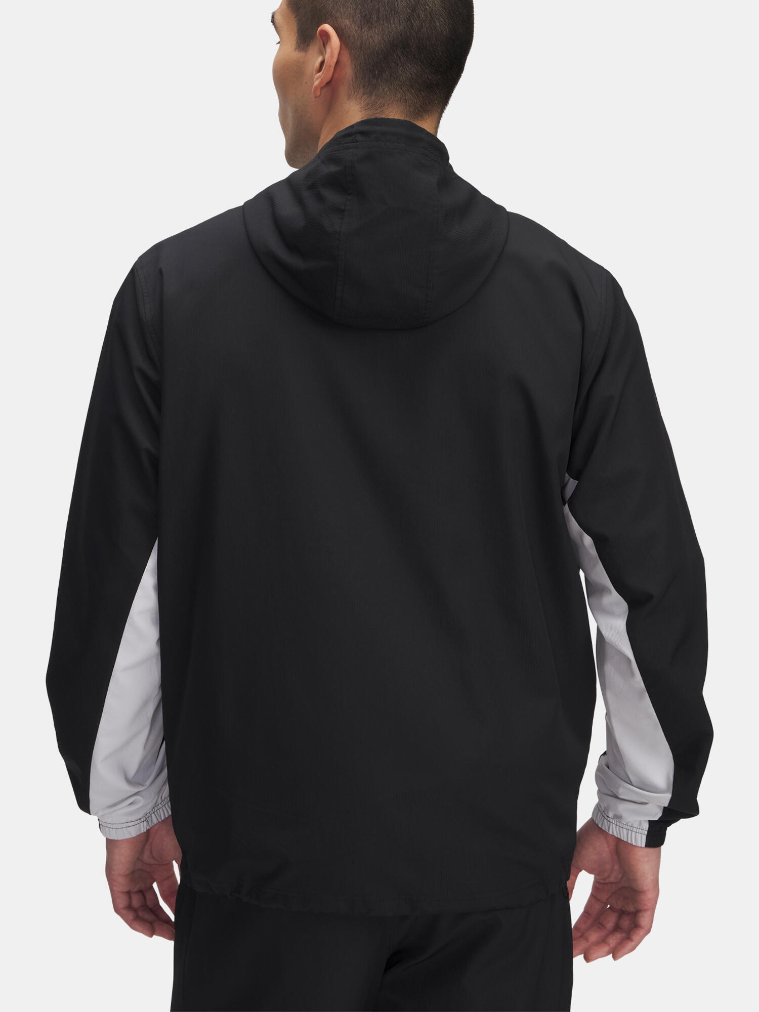 Kurtka Męska Wiatrówka Under Armour CzaRNa Z Kapturem UA Warmup Tops 2/2