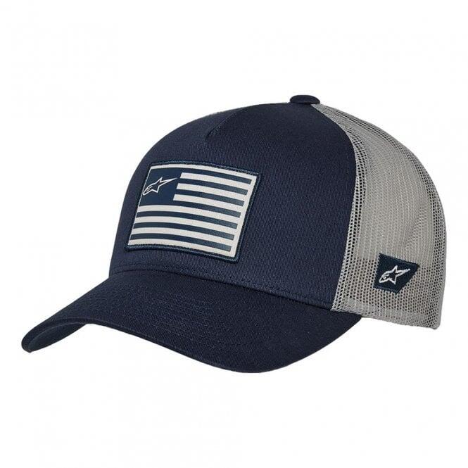 Alpinestars Flag Snapback Cap - Navy / Grey