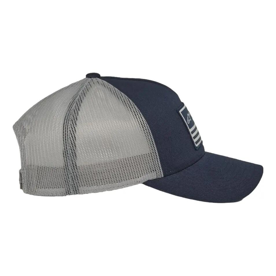 Alpinestars Flag Snapback Cap - Navy / Grey 2/3