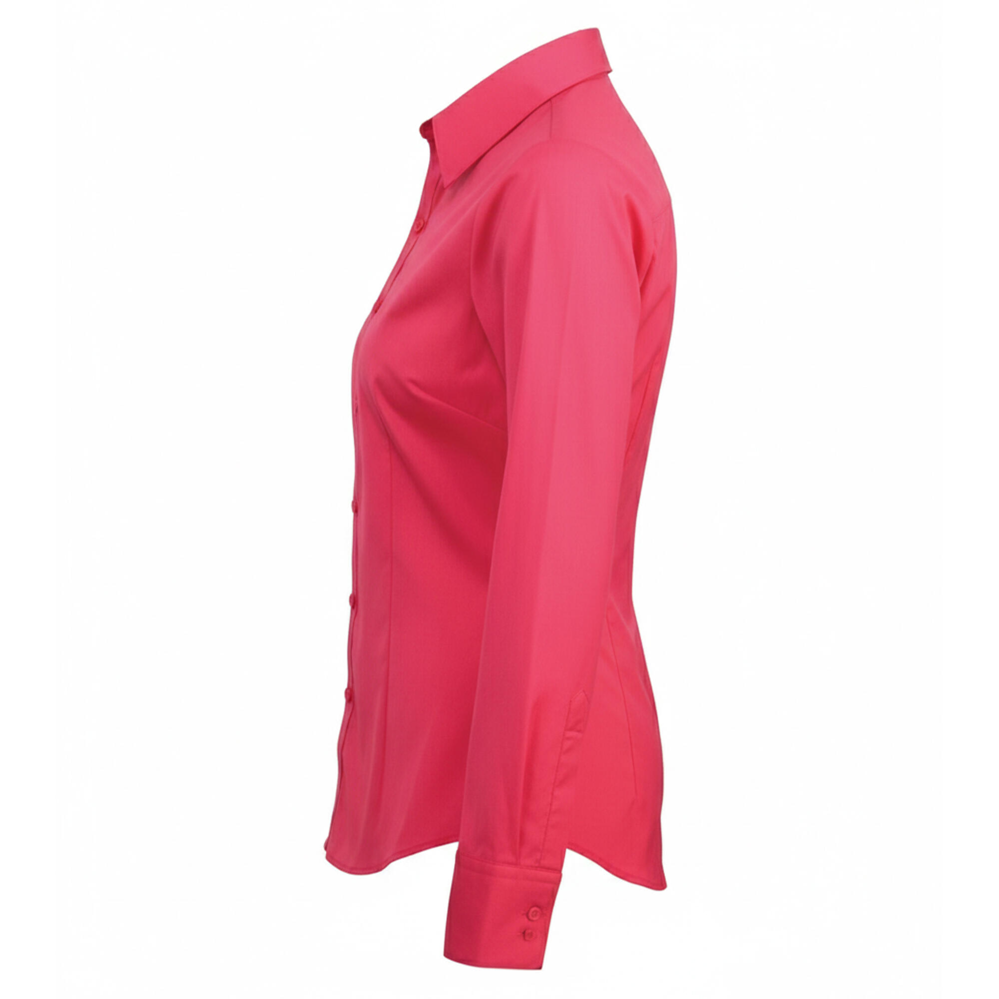 Camicetta Manica Lunga Donna Premier Rosa Acceso 4/6