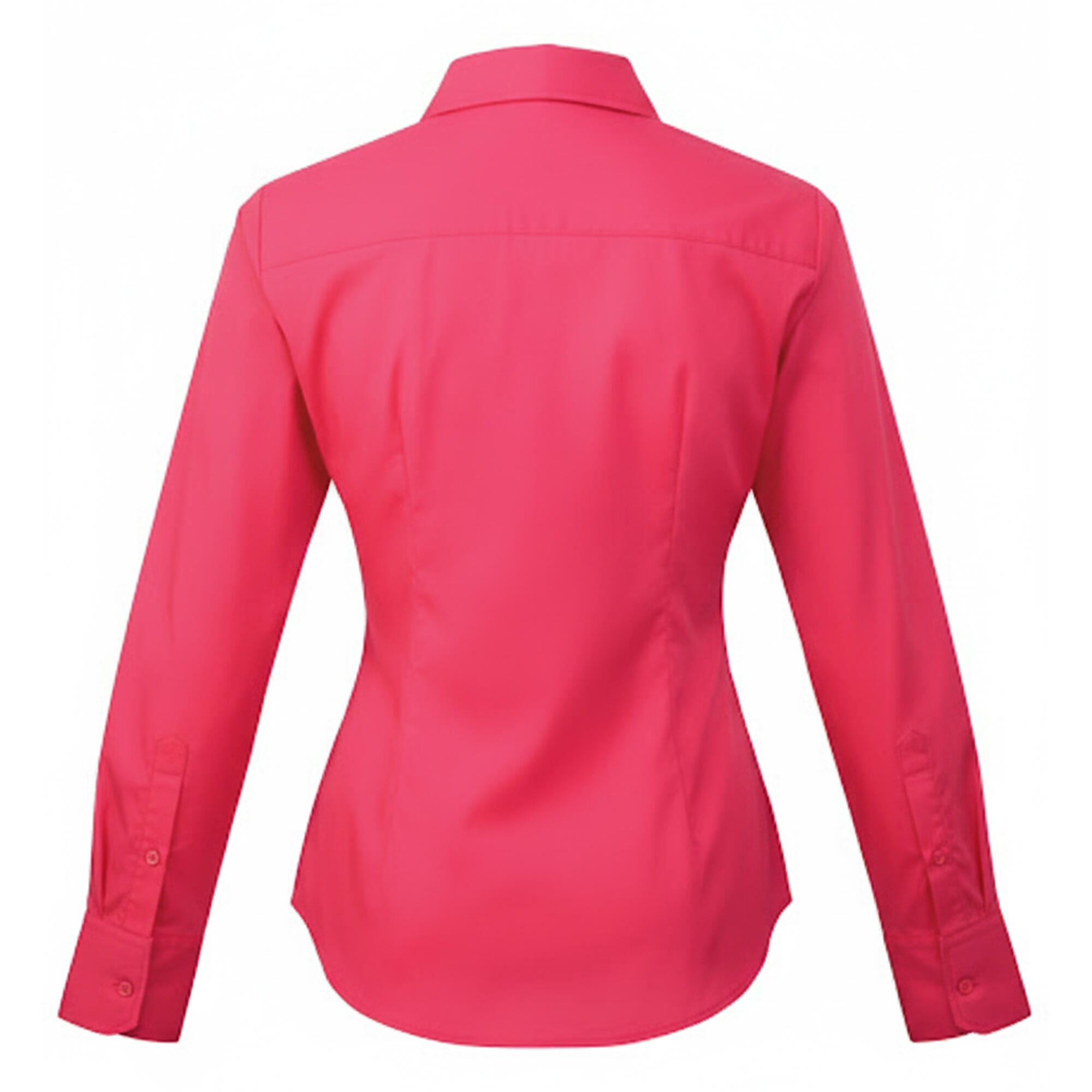Camicetta Manica Lunga Donna Premier Rosa Acceso 3/6